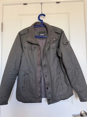 Foreign Exchange Men's dark Olive Military Field Jacket